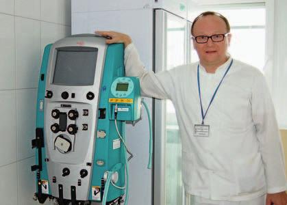 Dr med. Marcin Pasiarski – kierownik Kliniki Hematologii i Transplanto- logii Szpiku